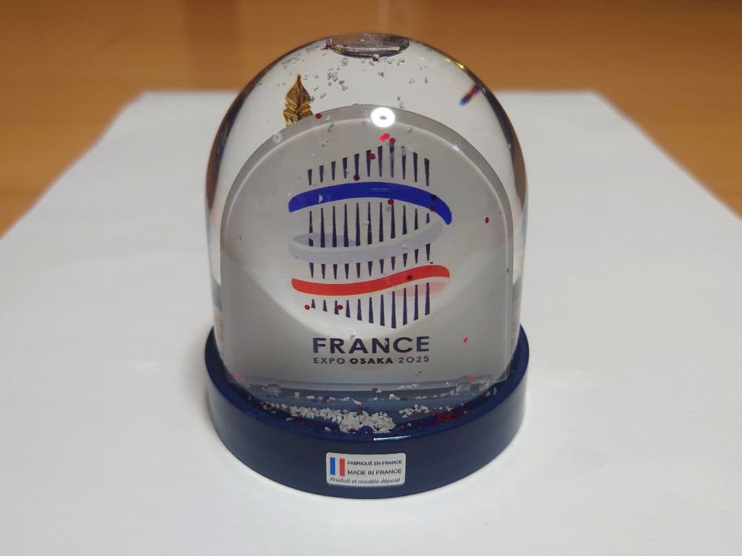 フランス館　エッフェル塔 スノードーム 万博 2025