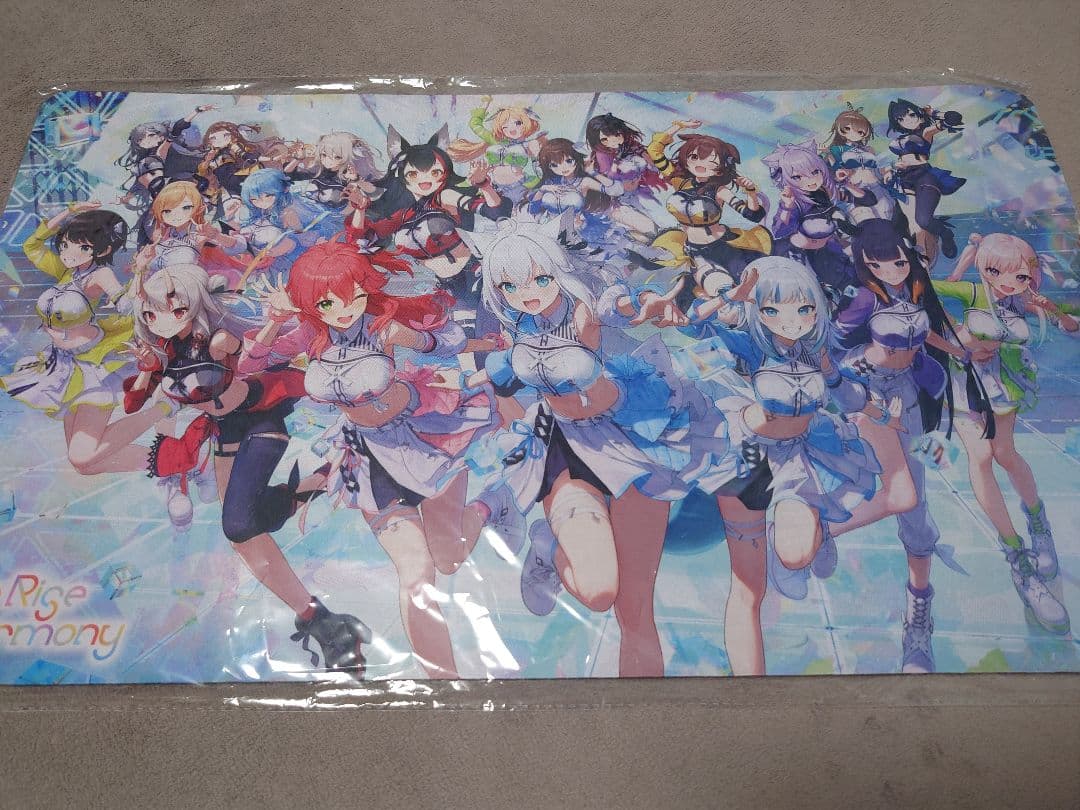 ホロライブ　フェス6th　ラバーマット　プレイマット　デスクマット　３種セット