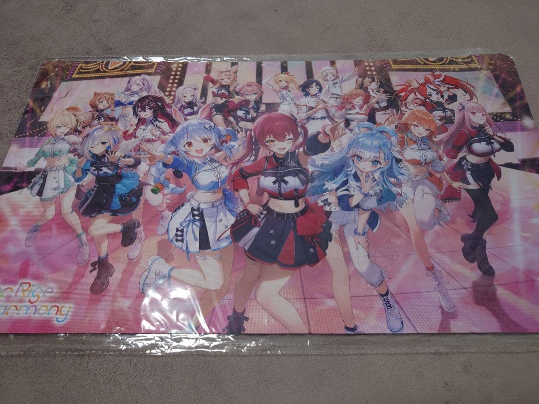 ホロライブ　フェス6th　ラバーマット　プレイマット　デスクマット　３種セット