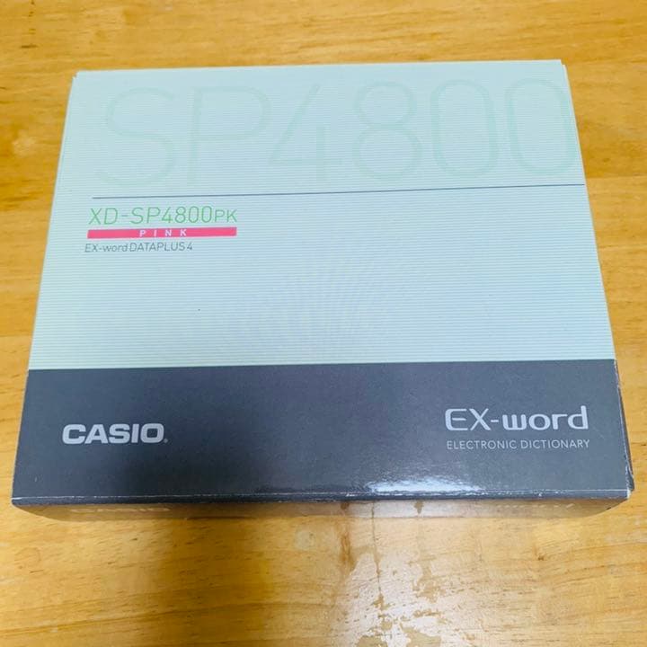 電子辞書 EX word XD-SP4800PK ピンク