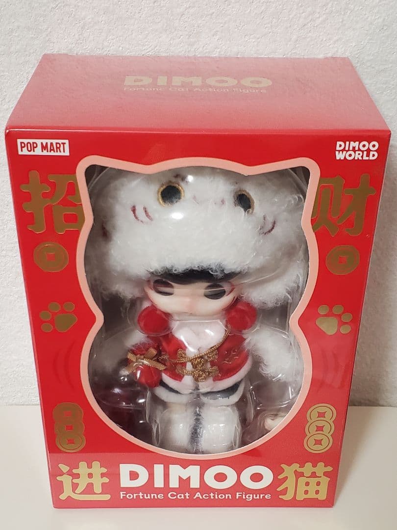 POPMART DIMOO 招き猫 アクションフィギュア