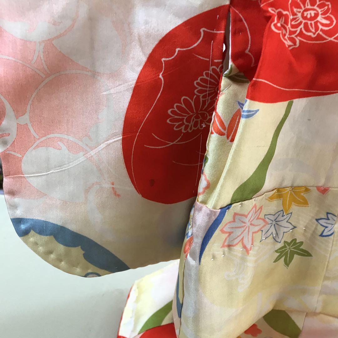 手縫いミニ着物　本格仕立て