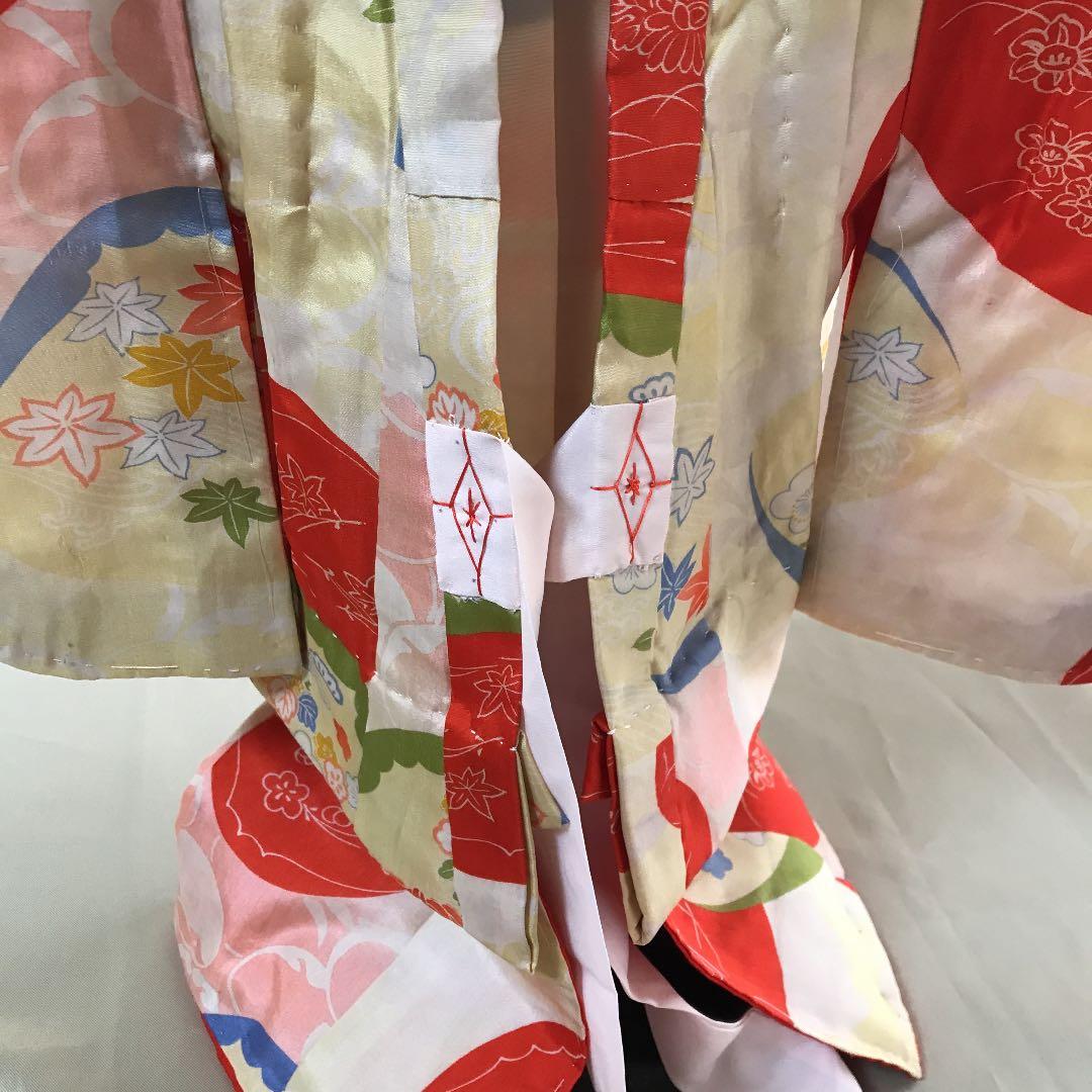 手縫いミニ着物　本格仕立て