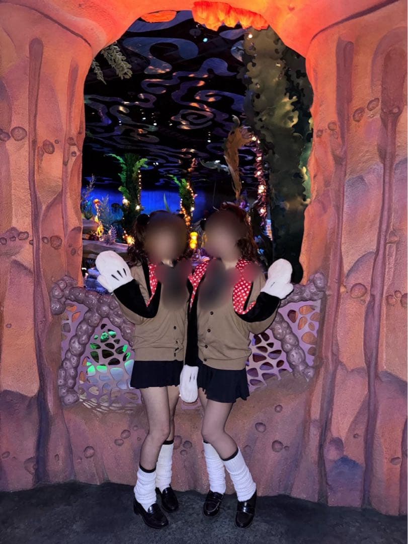 ミニーマウスフリーススカーフ