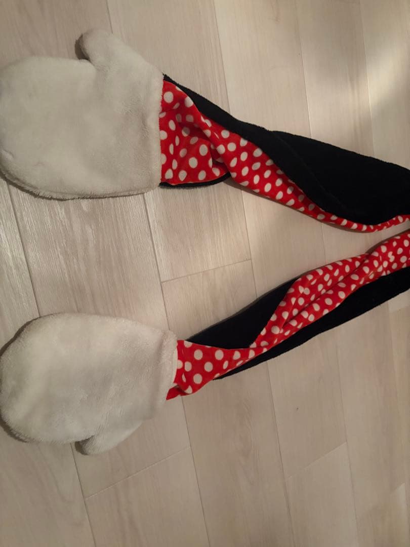 ミニーマウスフリーススカーフ