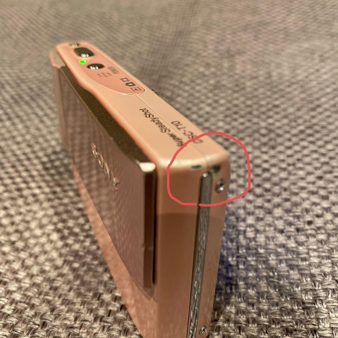 【中古】SONY Cyber-Shot(サイバーショット) DSC-T10ピンク