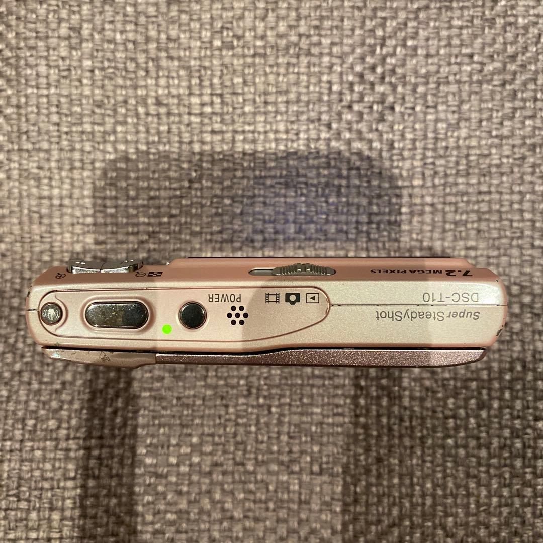 【中古】SONY Cyber-Shot(サイバーショット) DSC-T10ピンク