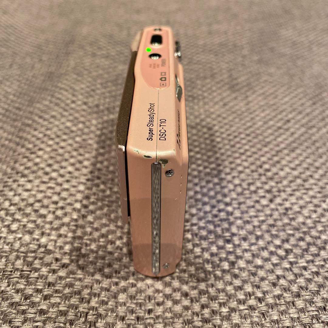 【中古】SONY Cyber-Shot(サイバーショット) DSC-T10ピンク