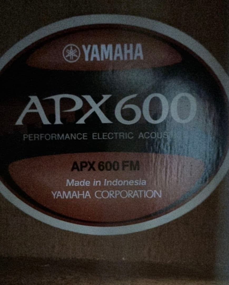 YAMAHA APX 600 エレクトリックアコースティックギター極美品