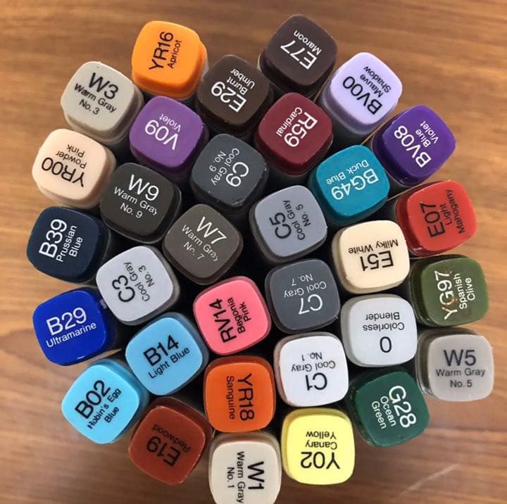 コピック　写真のもの全て