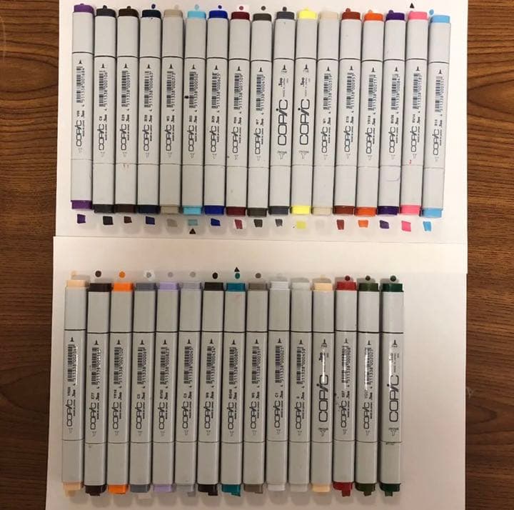 コピック　写真のもの全て