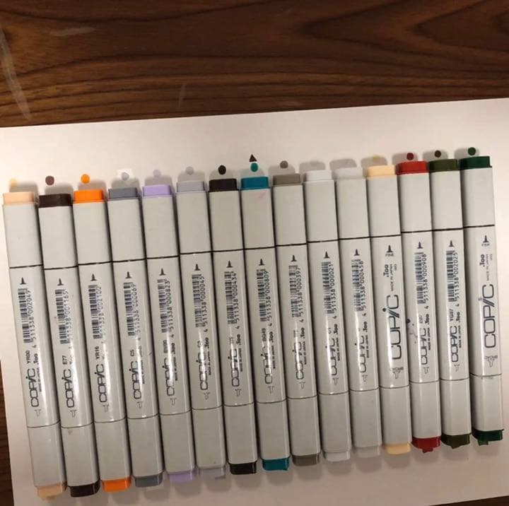 コピック　写真のもの全て