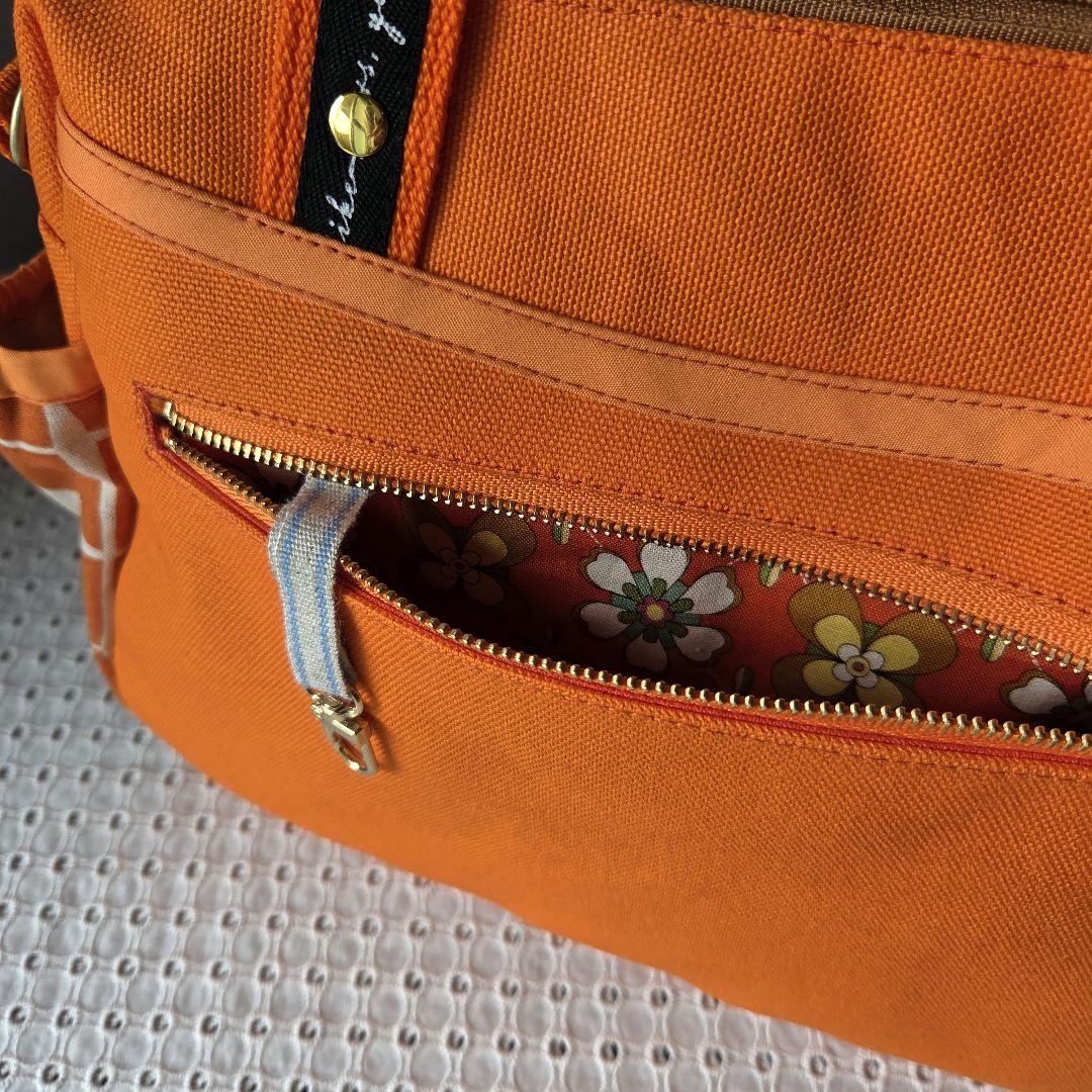 ❣️Ruby ❣️(^_−)−☆　ボストンバッグ（M）8号帆布