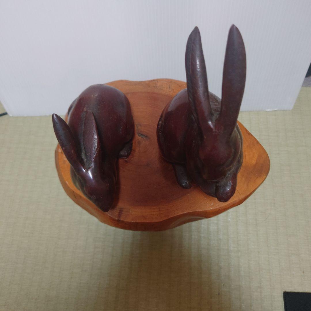 うさぎの置物