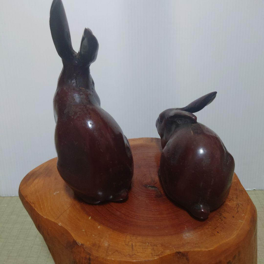 うさぎの置物