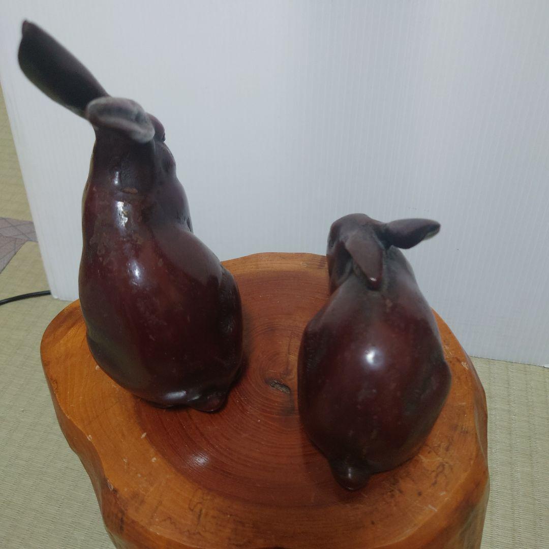 うさぎの置物