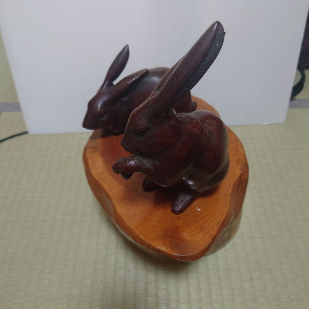 うさぎの置物
