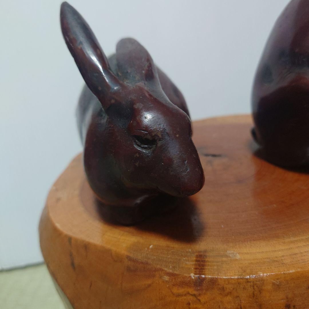 うさぎの置物