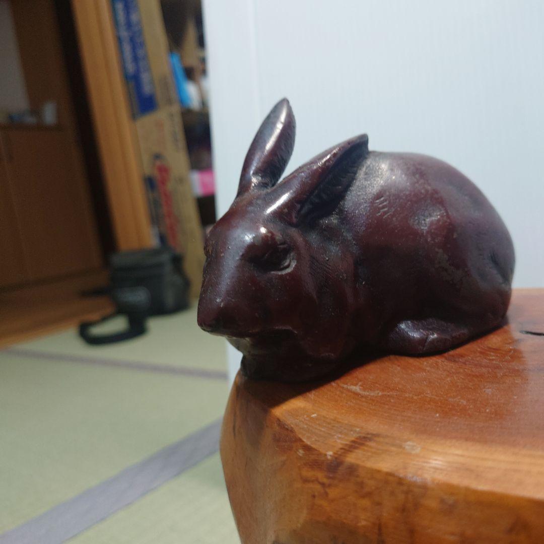 うさぎの置物