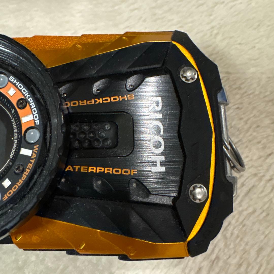 RICOH WG-30 オレンジ 防水 耐衝撃 動作確認済 傷あり