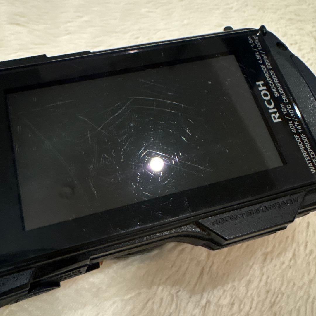 RICOH WG-30 オレンジ 防水 耐衝撃 動作確認済 傷あり