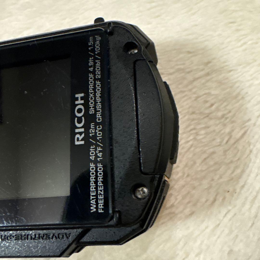 RICOH WG-30 オレンジ 防水 耐衝撃 動作確認済 傷あり