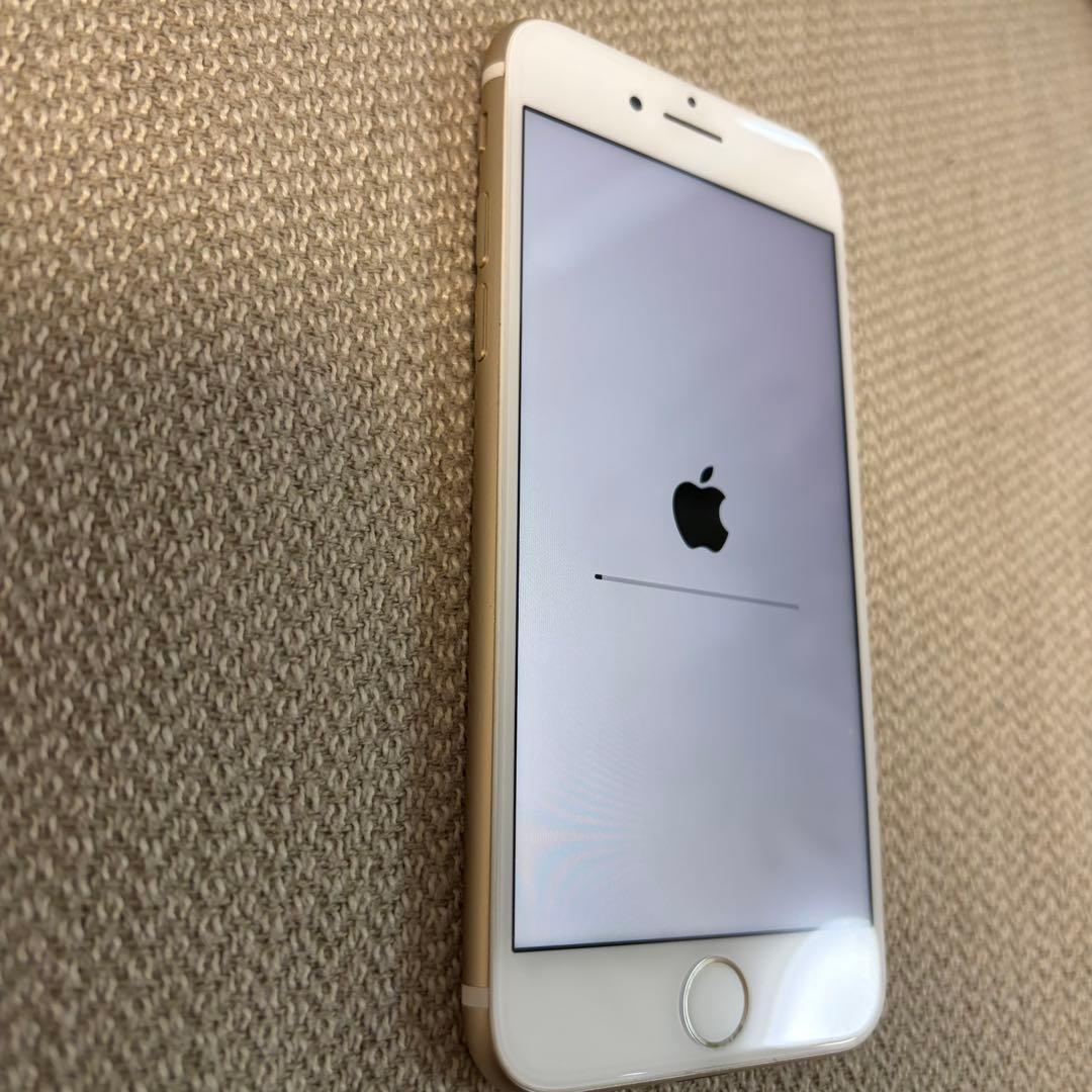 Apple iPhone 7 ゴールド simフリー バッテリー81% 箱つき