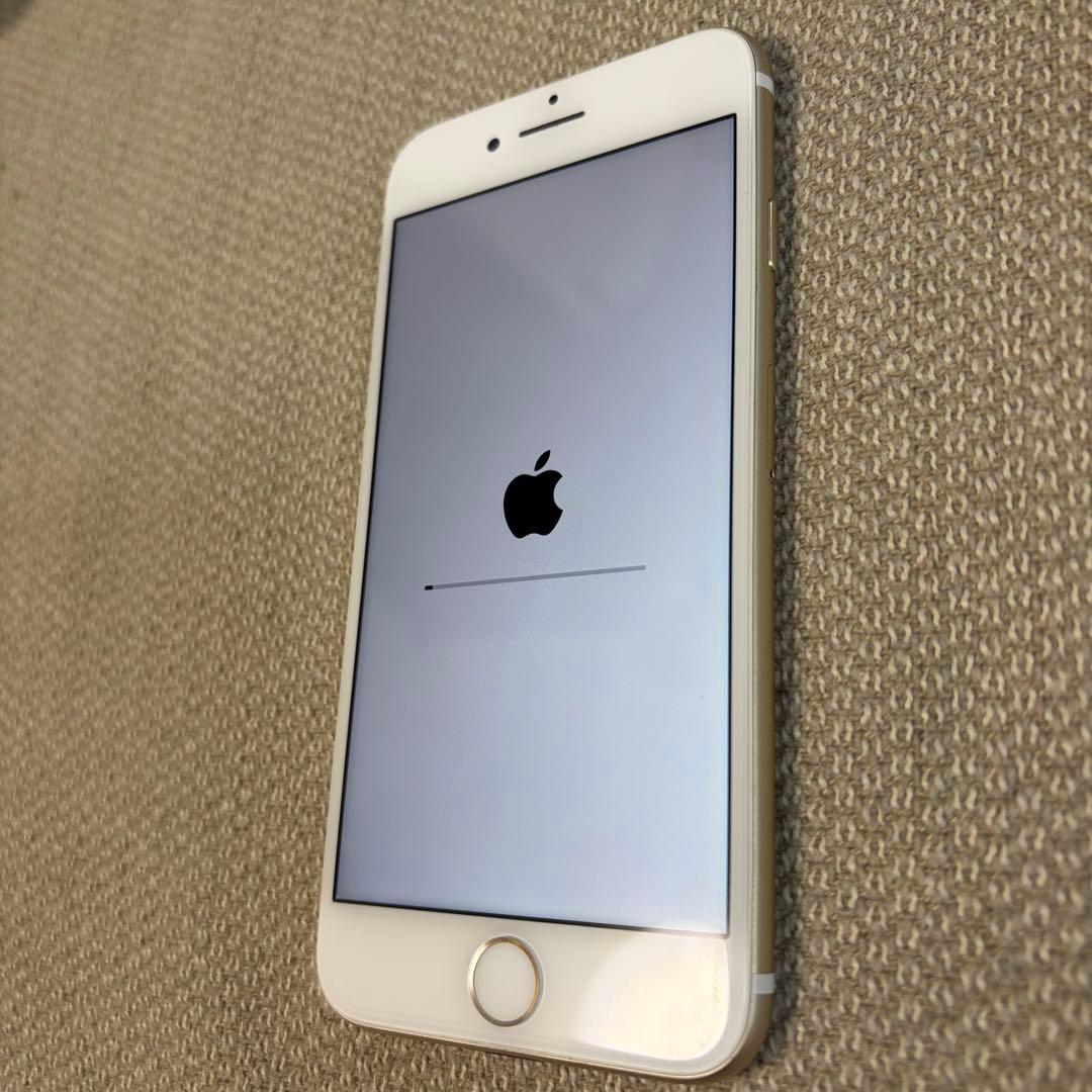 Apple iPhone 7 ゴールド simフリー バッテリー81% 箱つき