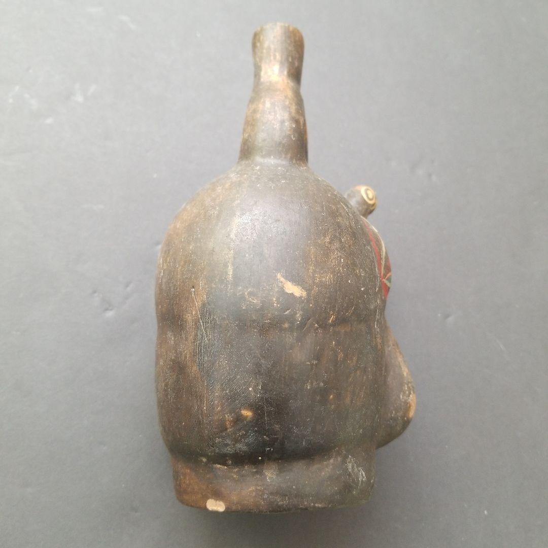 面型花瓶？民芸品(マヤ アステカ アンティーク)1個