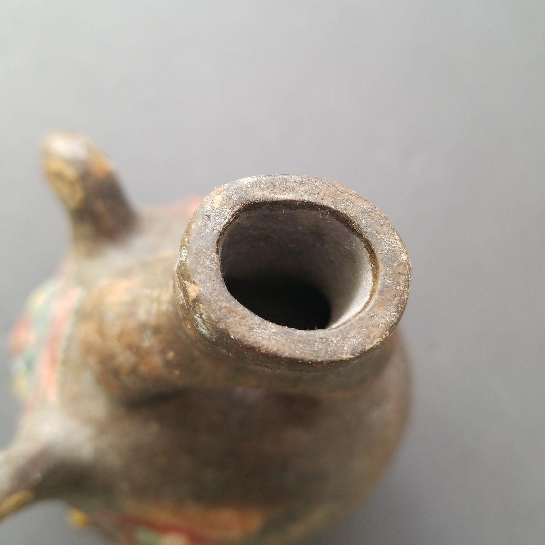 面型花瓶？民芸品(マヤ アステカ アンティーク)1個