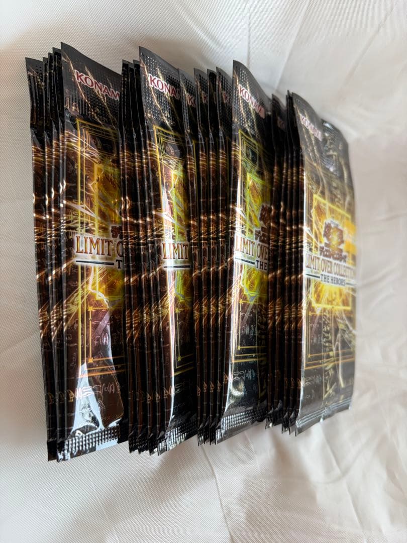 【未開封20P】遊戯王 リミットオーバー・コレクション －THE HEROES－