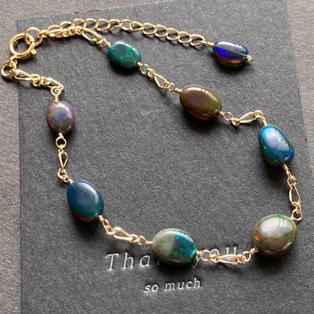 【専用です】エチオピア産プレシャスオパール✴︎14kgf一粒ピアスP269他