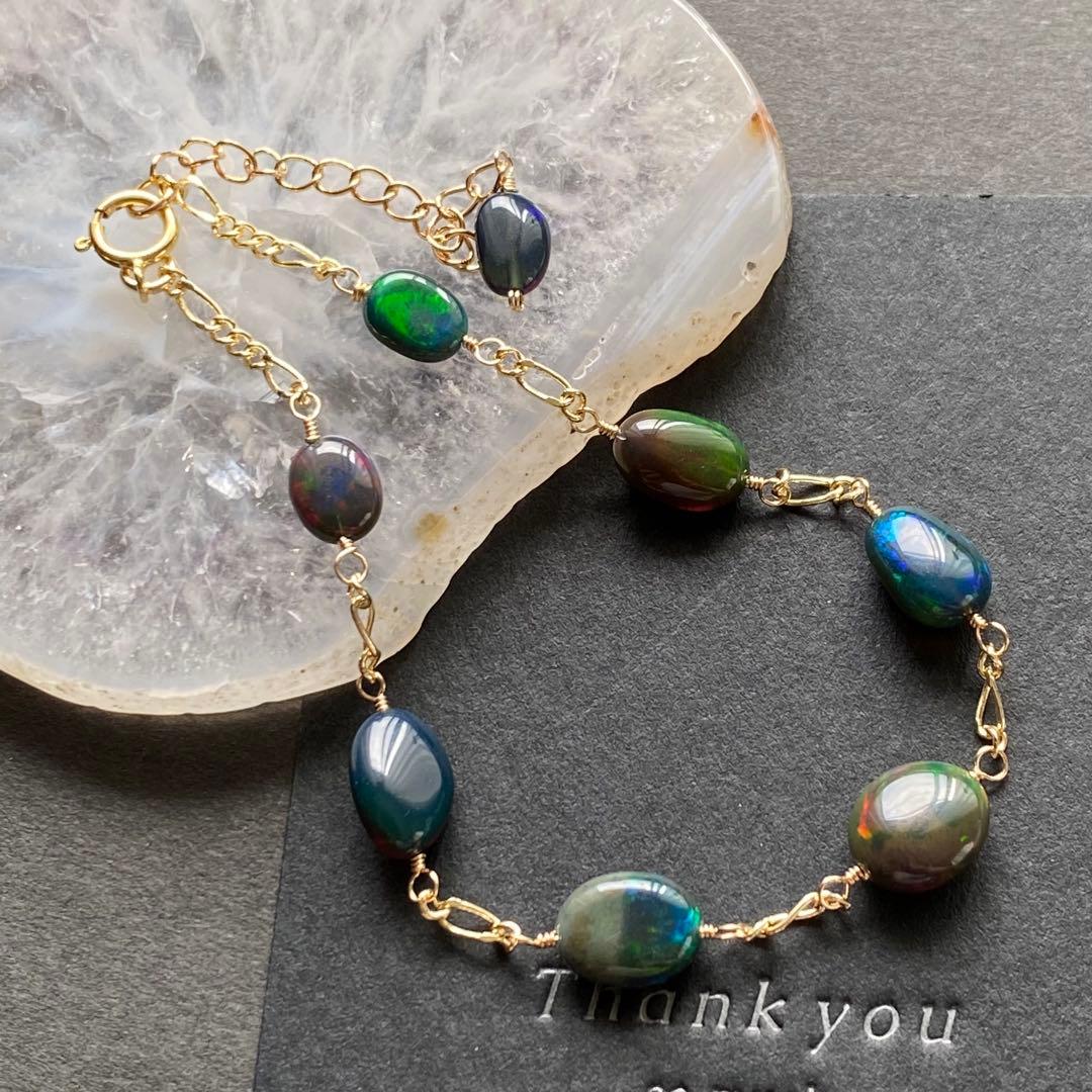 【専用です】エチオピア産プレシャスオパール✴︎14kgf一粒ピアスP269他