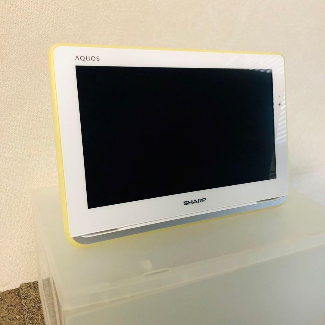 E92美品✨シャープ AQUOS ワイヤレスポータブルテレビ 液晶テレビ 20V