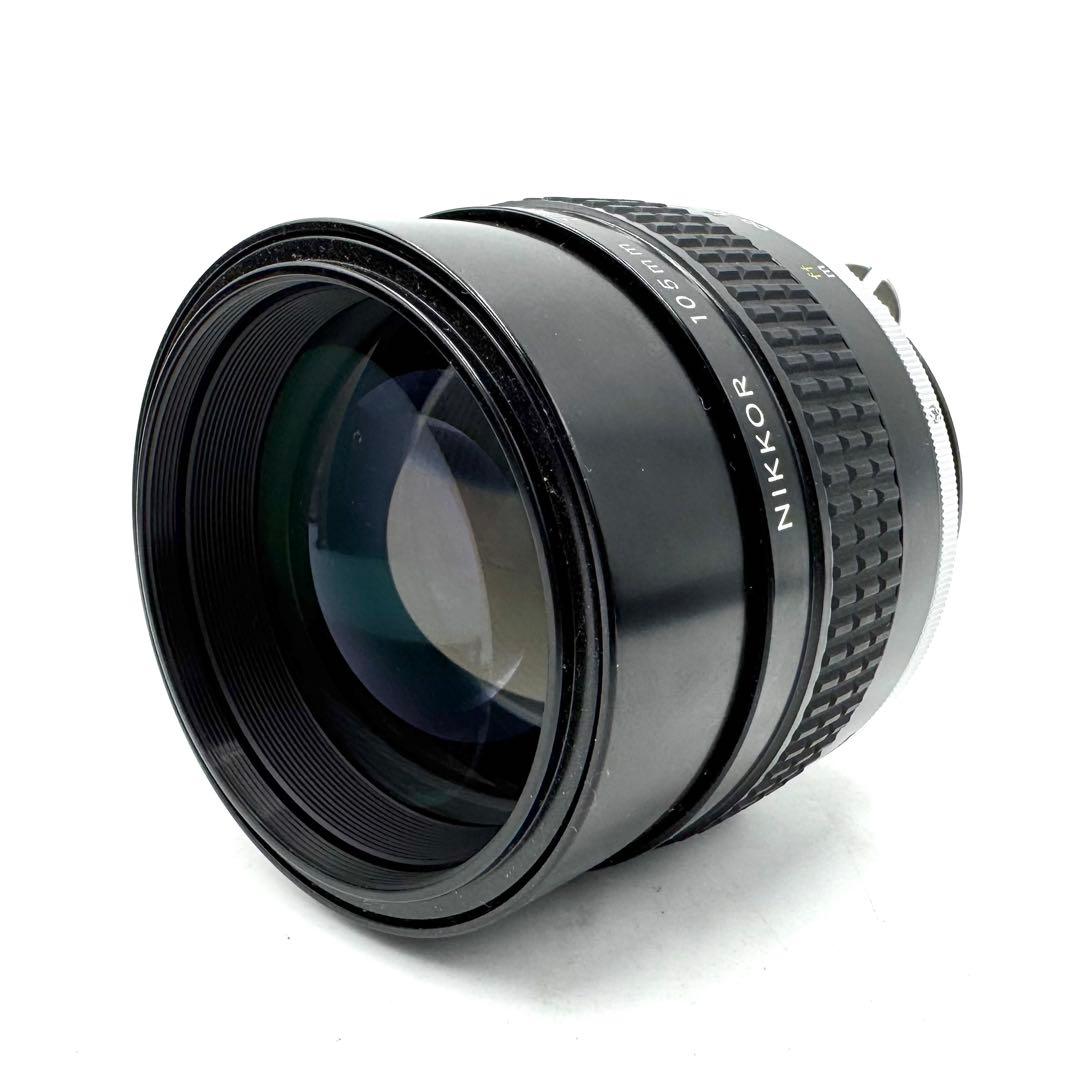 美品 NIKON ニコン Ai-S NIKKOR 105mm F1.8