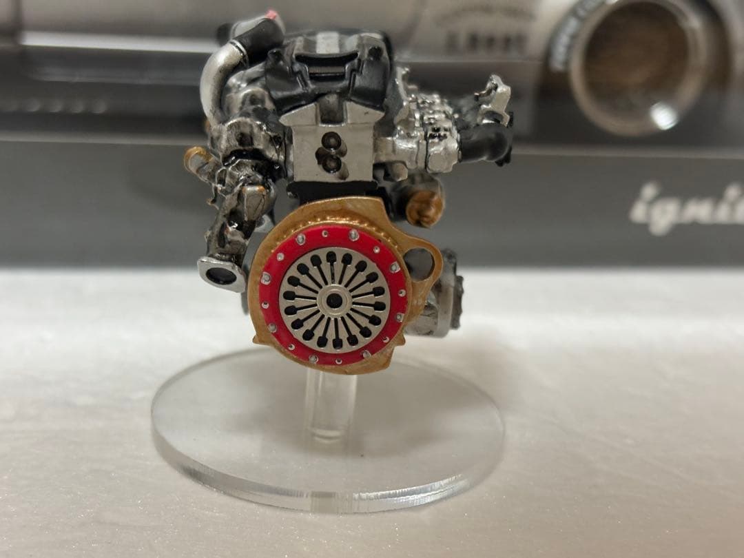 イグニッションモデル　1/18パンデム　GTR R33 シルバー　エンジン付き