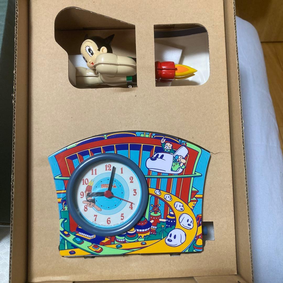 鉄腕アトム オルゴール目覚まし時計 カラフルデザイン