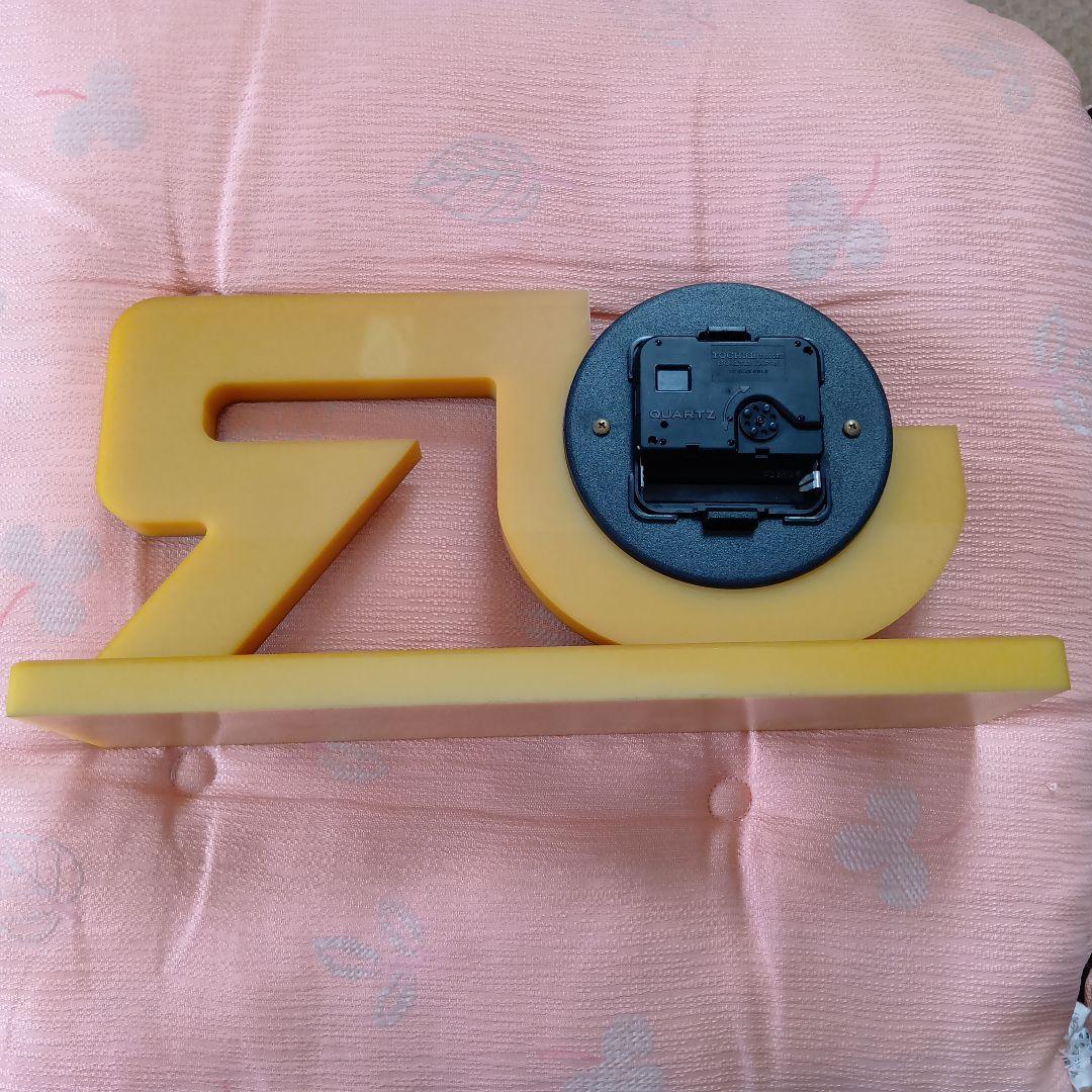 JR東日本　八高線　明覚駅落成記念　置き時計　鉄道　電車