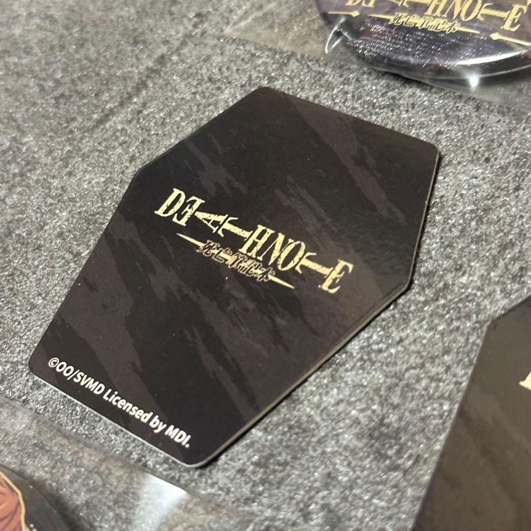 【レア】【フルコンプ】「DEATH NOTE」缶バッジ/夜神月、L、弥海砂、ニア