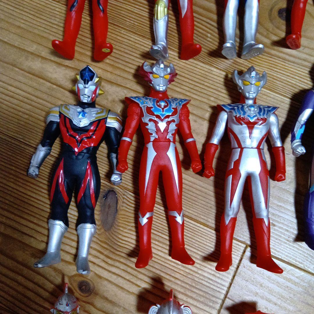 ウルトラマンソフビ等セット 63体