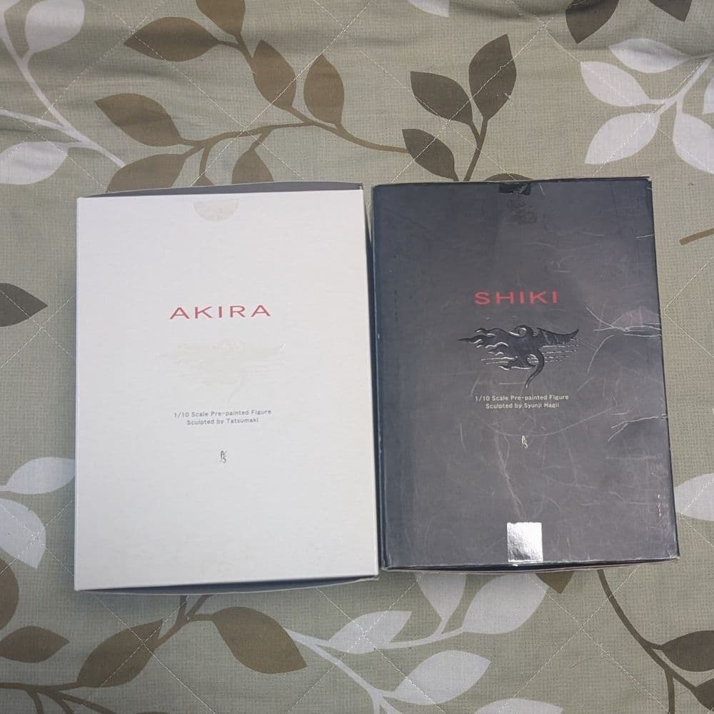 箱あり★咎狗の血 フィギュア アキラ シキ 2体セット★ドラマCD・チラシあり