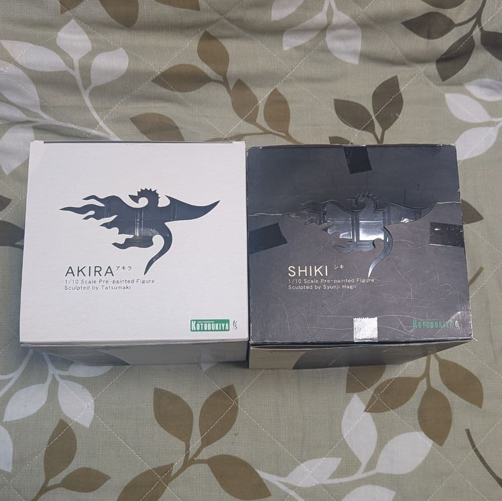 箱あり★咎狗の血 フィギュア アキラ シキ 2体セット★ドラマCD・チラシあり