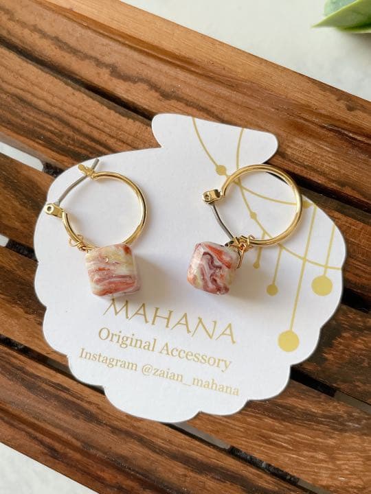 Gちゃん専用♡ピアス限定‼️オイスターキューブ ピアス