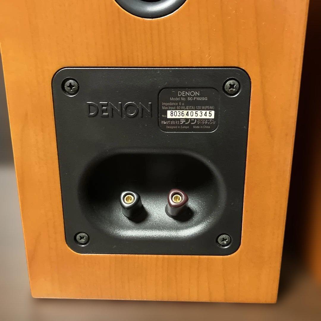 DENON デノン SC-F102SG スピーカーケーブル付き！