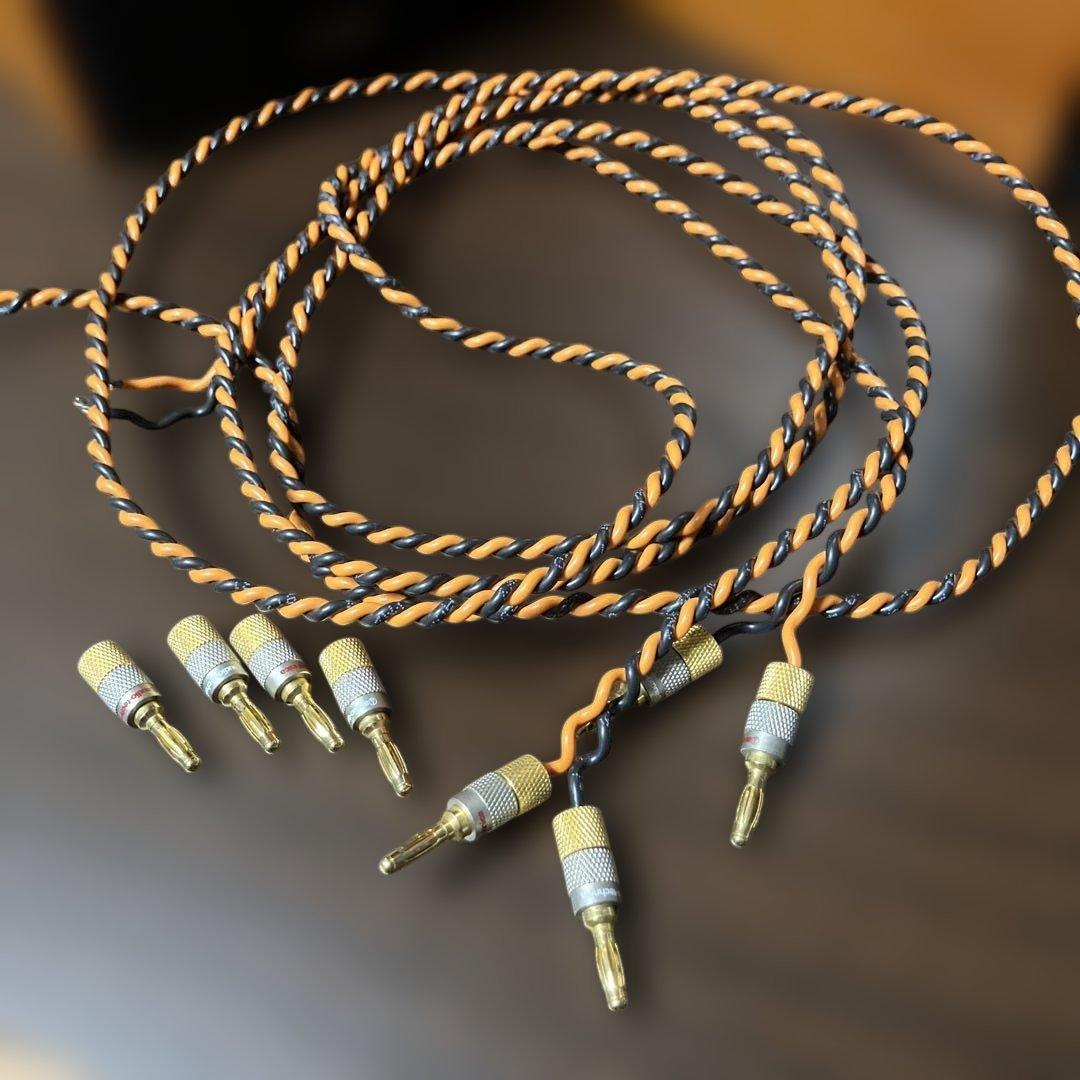 DENON デノン SC-F102SG スピーカーケーブル付き！