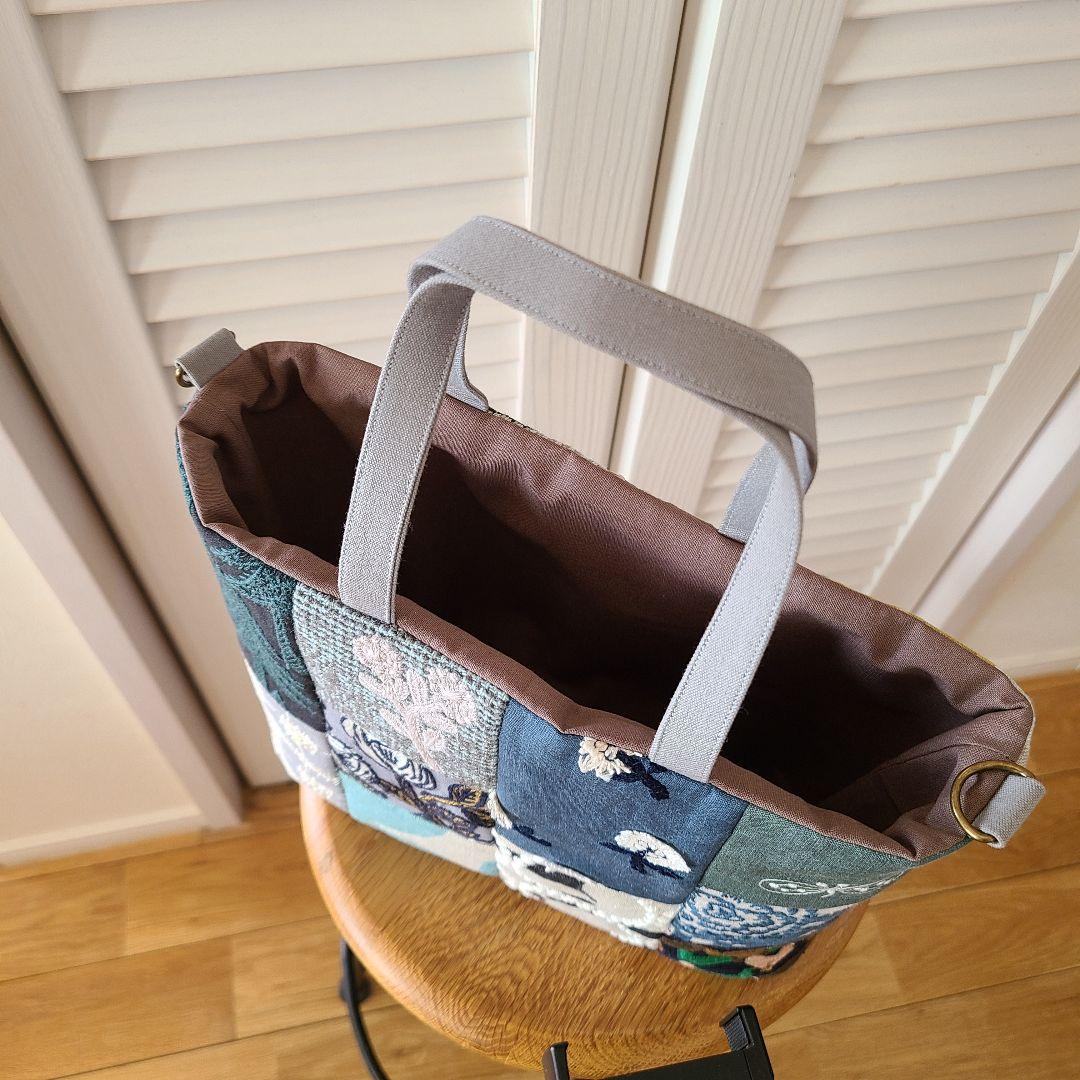 専用となりました。『訳あり』ミナペルホネン　ハンドメイドバッグ・10