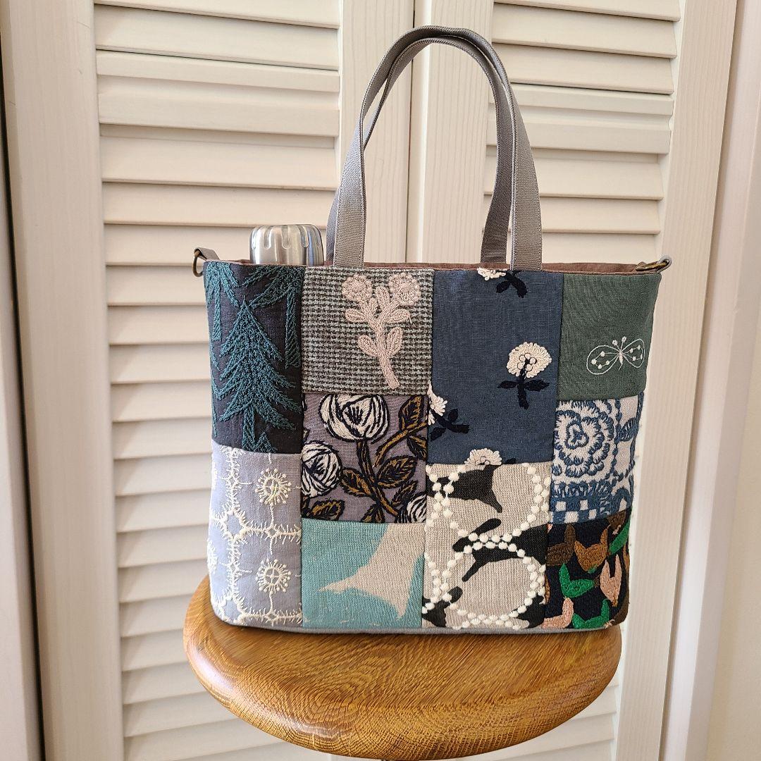 専用となりました。『訳あり』ミナペルホネン　ハンドメイドバッグ・10