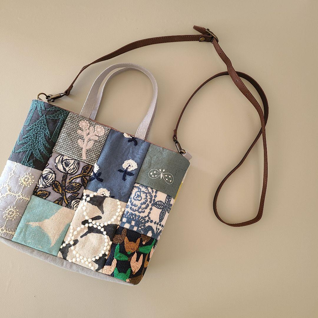 専用となりました。『訳あり』ミナペルホネン　ハンドメイドバッグ・10