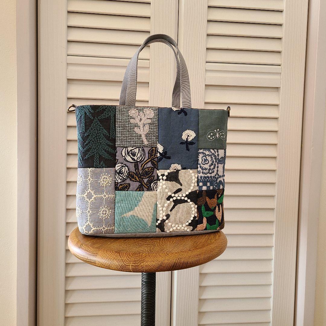 専用となりました。『訳あり』ミナペルホネン　ハンドメイドバッグ・10