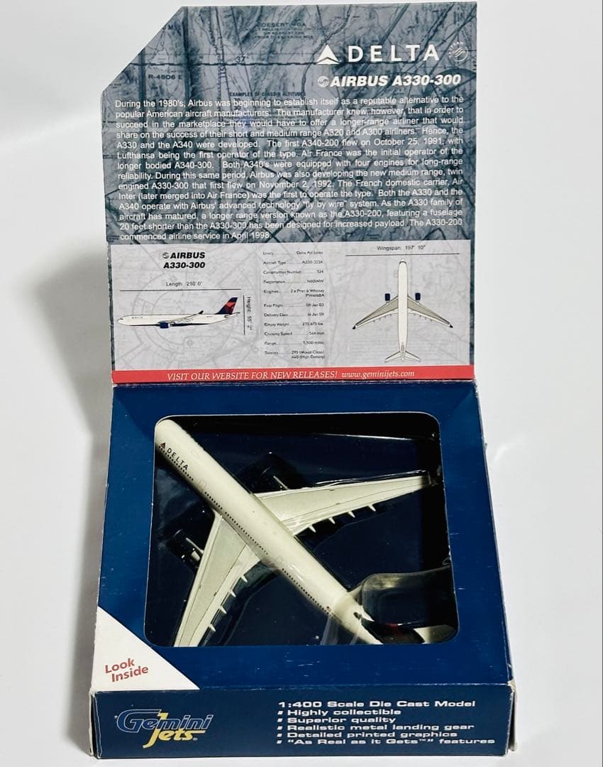 Gemini Jets 1/400 エアバス A330-300